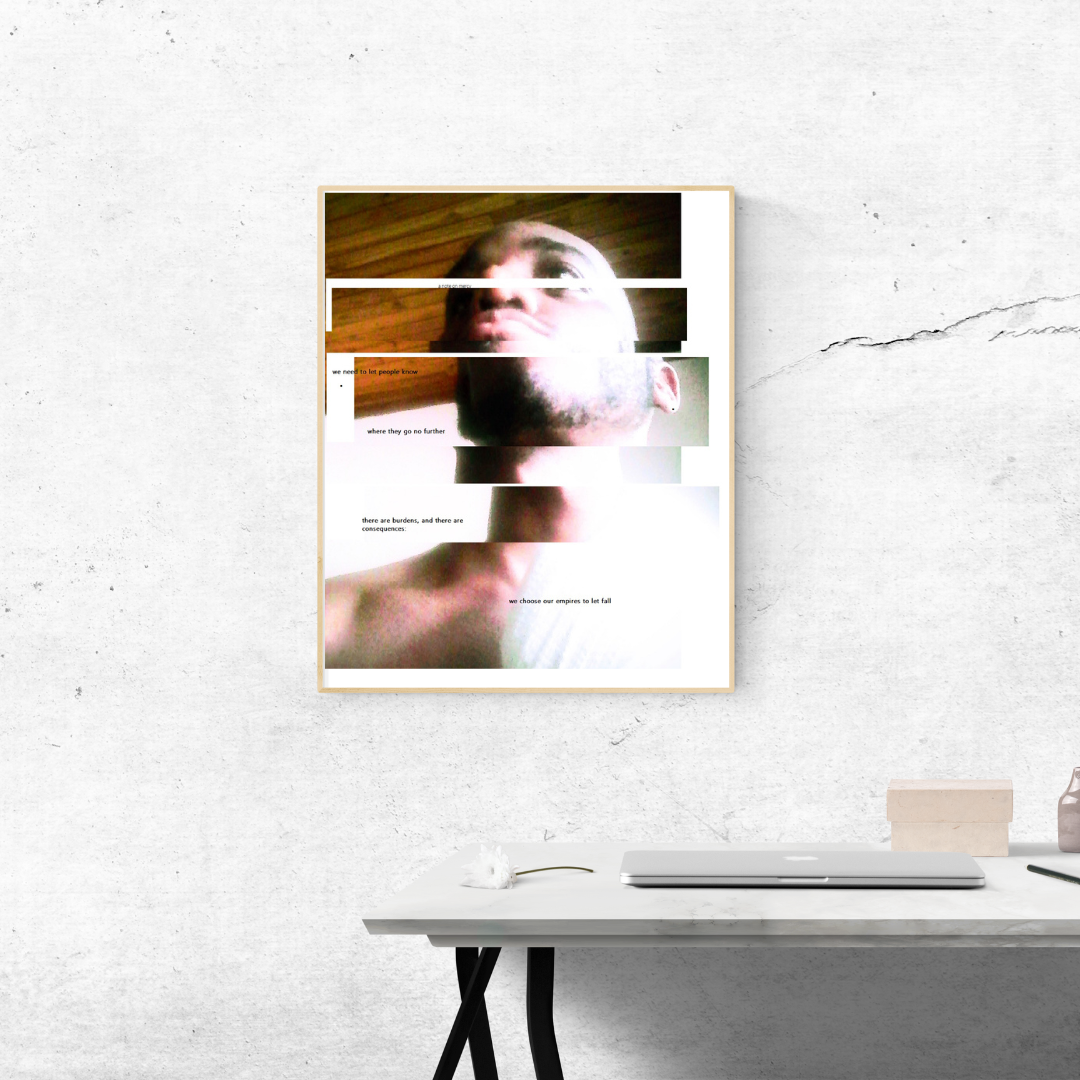 A Note on Mercy - Digital Art Print mockup